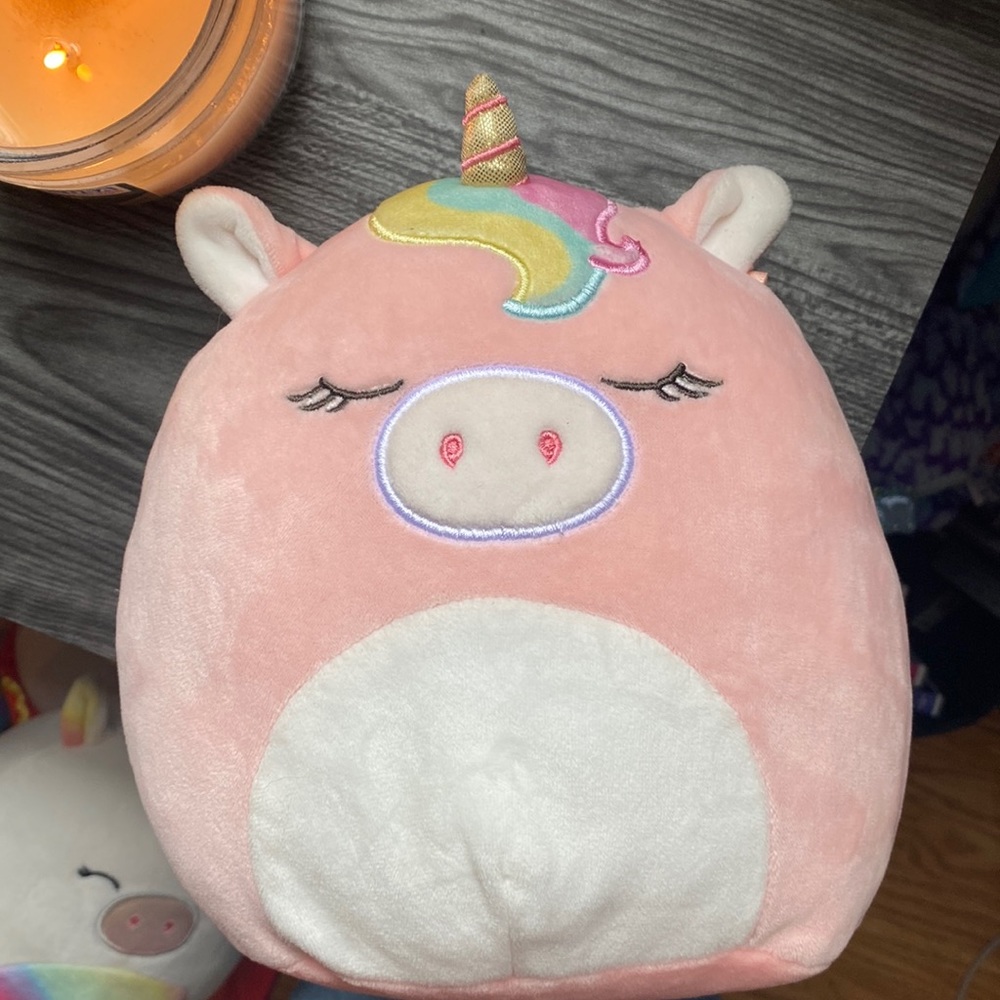 Pink Unicorn Squishmallow